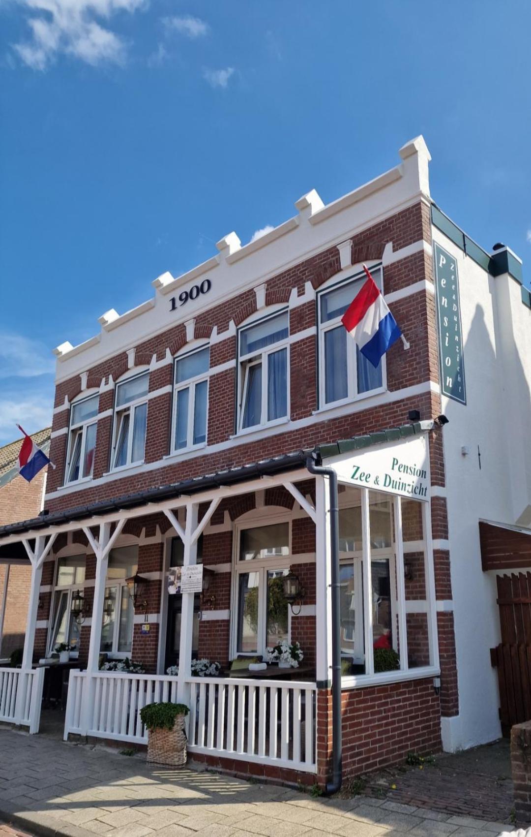 Pension Zee En Duinzicht Zandvoort Exterior foto